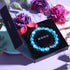 Aquamarin | Silber | Meerjungfrau Glas Statement Armband